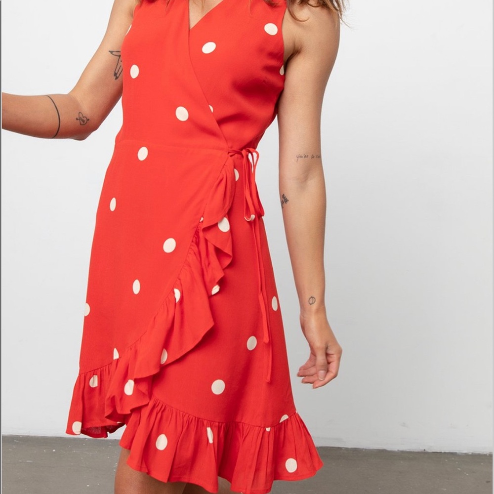 Rails Madison Dress Scarlet Dots 2019